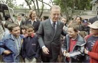 O Presidente da República, Jorge Sampaio, oferece um almoço comemorativo do Dia Mundial da Criança, no Palácio de Belém, a 1 de junho de 1998