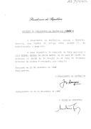 Decreto que revoga, por indulto, a pena acessória de expulsão do País, aplicada a Luís Miguel Mendes da Silva Brito, no Proc.º  n.º 56/95 da 3.ª Vara do Tribunal de  Criminal de Lisboa.