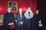 Deslocação do Presidente da República, Jorge Sampaio, à Universidade de Coimbra, por ocasião do ato constitutivo do Alto Conselho de IDE (AC IDE) e Doutoramento Honoris Causa do Eng.º Gerd Heuss, a 9 de janeiro de 2004