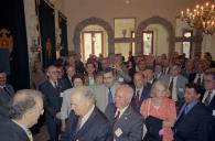 O Presidente da República, Jorge Sampaio, recebe o Conselho das Comunidades Portuguesas, a 29 de junho de 2005