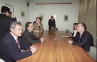 Deslocação do Presidente da República, Jorge Sampaio, à sede do Partido Comunista Português, a 21 de abril de 1999