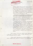 Conselho Superior da Defesa Nacional - Relato sucinto da Sessão de 18 de Outubro de 1968