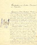 Carta manuscrita de José Vicente de Freitas, Presidente da Câmara de Lisboa, dirigida ao Presidente da República, expondo as razões da sua não comparência à reunião do Conselho Político Nacional  de 5 de maio de 1932 e relativas a um inquérito a decorrer à sua pessoa.