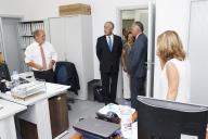 O Presidente da República Marcelo Rebelo de Sousa visita o Departamento Central de Investigação e Ação Penal (DCIAP) em Lisboa, a 6 setembro 2016