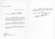 Carta do Presidente da República, Ramalho Eanes, endereçada a Patrick Hillery, Presidente da República da Irlanda, lamentando que não tenha podido verificar-se a sua vinda a Portugal, para participar num colóquio sobre a integração de Portugal na Comunidade Económica Europeia.