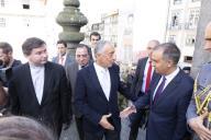 O Presidente da República Marcelo Rebelo de Sousa visita, na Igreja dos Clérigos no Porto, a Irmandade dos Clérigos, a 5 junho 2016
