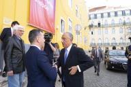 O Presidente da República Marcelo Rebelo de Sousa visita as instalações da Faculdade de Belas-Artes da Universidade de Lisboa (FBAUL), a 29 abril 2016