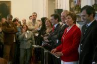A Drª Maria Cavaco Silva participa, na Câmara Municipal do Porto, na cerimónia de lançamento do Serviço Municipal de Apoio ao Voluntariado, proferindo uma intervenção, a 14 de junho de 2007