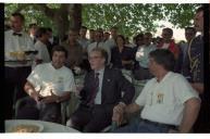 O Presidente da República, Jorge Sampaio, preside ao encerramento da marcha "Uma Criança Portuguesa" promovida pela Fundação Aga Khan em Portugal, em Lisboa, a 26 de maio de 1996