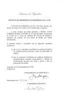 Decreto que reduz, por indulto, em seis meses, por razões humanitárias, a pena residual de prisão aplicada a Maria Luisa Correia Roque Guedes, de 47 anos de idade, no processo nº 472/94 do 1º Juízo do Tribunal do Círculo de Setúbal.