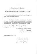 Decreto que ratifica o Tratado de Extradição entre a República Portuguesa e os Estados Unidos Mexicanos [México], assinado em Lisboa em 20 de outubro de 1998.
