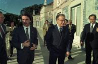 Audiência concedida ao Presidente do Governo de Espanha, José Maria Aznar, a 2 de dezembro de 1996
