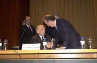 Deslocação do Presidente da República, Jorge Sampaio, à Fundação Calouste Gulbenkian, por ocasião da Homenagem ao Engenheiro Guimarães Lobato, a 12 de fevereiro de 2004