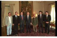 Audiência concedida pelo Presidente da República, Jorge Sampaio, à Direção do Conselho Nacional da Juventude, a 10 de abril de 1996