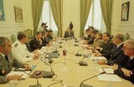 Reunião do Conselho Superior de Defesa Nacional, a 27 de setembro de 2001