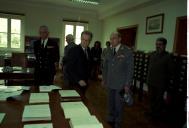 Visita do Presidente da República, Jorge Sampaio, ao Instituto de Altos Estudos Militares, a 10 de fevereiro de 1998