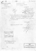 Informação da Direção Geral de Segurança - Delegação em Angola - relativa aos contactos com o General H. Van den Bergh (Pretória) e com Kenneth Flower (Salisbury) em 21 e 22 de janeiro de 1974.