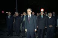 Deslocação do Presidente da República, Jorge Sampaio, à sessão solene comemorativa dos 75 anos do Clube Desportivo de Paço de Arcos, a 6 de setembro de 1996