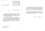 Carta do Presidente da República, Jorge Sampaio, endereçada ao Rei Hassan II de Marrocos, agradecendo o acolhimento que lhe foi reservado por ocasião da sua recente visita a Marrocos e esperando revê-lo por ocasião da EXPO 98 em Lisboa.