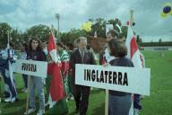 Deslocação do Presidente da República, Jorge Sampaio, à cerimónia de abertura do "I Campeonato da Europa de Atletismo para Deficientes - Lisboa 98", a 1 de maio de 1998