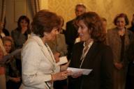 Maria Cavaco Silva recebe, no Palácio de Belém, os participantes no Bazar Diplomático de 2006, sendo entregues a instituições que trabalham no apoio à criança os donativos atribuídos com base nas receitas do Bazar, a 22 de maio de 2007