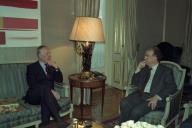 Audiência concedida pelo Presidente da República, Jorge Sampaio, ao vice-presidente mundial da Philips, Dudley Eustace, a 19 de janeiro de 1999