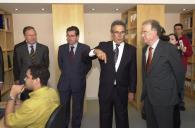 O Presidente da República, Jorge Sampaio, preside à Sessão Solene do 15.º Aniversário do Instituto de Patologia e Imunologia Molecular (IPATIMUP), no Porto, a 9 de maio de 2005