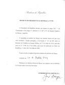 Decreto que estende ao território de Macau a Convenção n.º 151 da OIT [Organização Internacional do Trabalho] sobre as Relações de Trabalho na Função Pública, de 27 de junho de 1978.