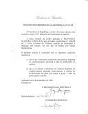 Decreto que reduz, por indulto, em um ano, por razões humanitárias, a pena residual de prisão aplicada a Francisco Oliveira Lopes, de 63 anos de idade, no processo nº 1026/96 do 3º Juízo Criminal do Tribunal Judicial de Guimarães.