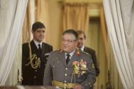 O Presidente da República, Aníbal Cavaco Silva, confere posse ao General Artur Neves Pina Monteiro como Chefe do Estado-Maior General das Forças Armadas, a 7 de fevereiro de 2014