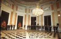 Tomada de posse do XIV Governo Constitucional, no Palácio Nacional da Ajuda, a 25 de outubro de 1999
