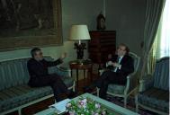 Audiência concedida pelo Presidente da República, Jorge Sampaio, ao Presidente do Tribunal de Contas, Alfredo de Sousa, a 26 de janeiro de 1998