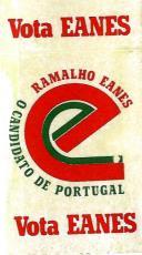 Ramalho Eanes - O Candidato de Portugal - Vota Eanes. 