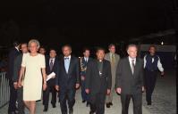 Deslocação do Presidente da República e Senhora de Jorge Sampaio, à Expo 98, onde assiste à Gala do Dia de Timor, a 5 de agosto de 1998