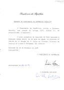 Decreto que revoga, por indulto, a pena acessória de expulsão do País, aplicada a Fernando Rocha Brito, no Proc.º n.º 169/92 da 1.ª Secção do 3.º Juízo do Tribunal de Criminal da Comarca de Lisboa.