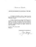 Decreto que fixa o dia 15 de outubro de 2000 para a eleição dos deputados às Assembleias Legislativas Regionais das Regiões Autónomas dos Açores e da Madeira.