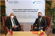 Segundo dia da XXVII Cimeira Ibero-Americana de Chefes de Estado e de Governo, em Andorra, a 21 de abril de 2021
