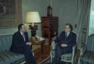 Audiência concedida pelo Presidente da República, Jorge Sampaio, ao Presidente do PSD dos Açores, Carlos da Costa Neves, a 5 de março de 1997