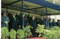 Deslocação do Presidente da República, Jorge Sampaio, ao Regimento de Infantaria n.º 15, em Tomar, onde preside à Cerimónia de receção do contingente militar regressado de Missão em Timor-Leste, a 7 de setembro de 2000