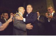 Deslocação do Presidente da República, Jorge Sampaio, à Sessão de Homenagem ao Professor Emídio Guerreiro, por ocasião da Comemoração do seu 100.º aniversário, na Estufa fria, a 6 de setembro de 1999