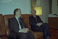 O Presidente do República, Jorge Sampaio, visita a Provedoria da Justiça, a 5 de julho de 1999