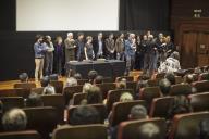O Presidente da República, Aníbal Cavaco Silva, assiste à ante-estreia do filme “Tabu”, do realizador Miguel Gomes, na Cinemateca Portuguesa/Museu do Cinema, em Lisboa, a 3 de abril de 2012