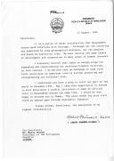Carta do Presidente da República Popular do Bangladeche, Abdur Rahman Biswas, endereçada ao Presidente da República Portuguesa, Mário Soares, convidando-o a visitar o seu país, por ocasião de visita planeada à região em dezembro de 1995.