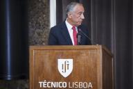 O Presidente da República Marcelo Rebelo de Sousa preside à Sessão Comemorativa do 105.º Aniversário do Instituto Superior Técnico (IST), no salão nobre desta instituição, a 23 maio 2016