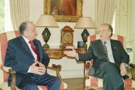 Visita de Estado a Portugal do Presidente da República da Roménia, Ion Iliescu, a 30 de outubro de 2003