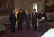 Audiência concedida pelo Presidente da República, Jorge Sampaio, ao Sindicato dos Jogadores Profissionais de Futebol, a 16 de abril de 1997