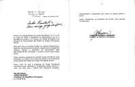 Carta do Presidente da República de Moçambique, Joaquim Chissano, dirigida ao Presidente da República Portuguesa, Jorge Sampaio, convidando-o para participar na III Cimeira de Chefes de Estado e de Governo da Comunidade dos Países de Língua Portuguesa (CPLP), a ter lugar em Moçambique, de 17 a 18 de julho de 2000.