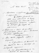 Despacho manuscrito do Presidente da República Ramalho Eanes dirigido à Casa Civil, em resposta a exposição recebida da comunidade portuguesa de Ste. Geneviève des Bois.