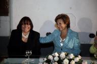 Maria Cavaco Silva preside à Sessão de lançamento do livro “Thereza Mimoso 50 Anos de Moda”, de Maria Thereza Mimoso, na Cordoaria Nacional em Lisboa, a 15 de novembro de 2007