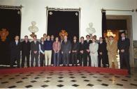 O Presidente da República, Jorge Sampaio, oferece um almoço aos atletas portugueses que mais se destacaram este a nível internacional, a 2 de outubro de 2001
